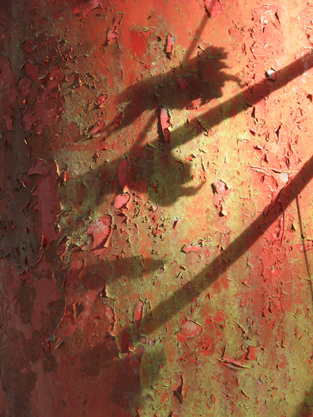 Shadow on Red Rust