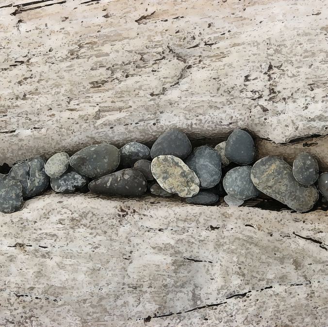 Stones in Wood